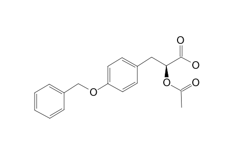 (S)-2-ACETYLOXY-3-(4-BENZYLOXYPHENYL)-PROPIONIC-ACID