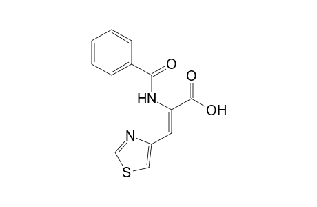 (Z)-3-(4-Thiazolyl)-2-benzoylaminoprop-2-enoic acid