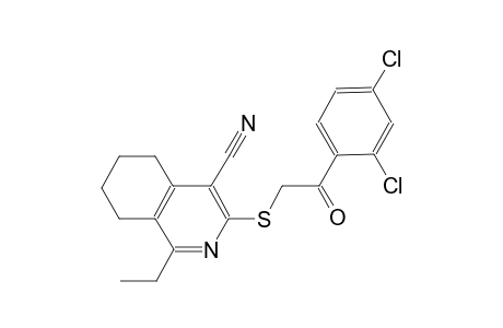 4-isoquinolinecarbonitrile, 3-[[2-(2,4-dichlorophenyl)-2-oxoethyl]thio]-1-ethyl-5,6,7,8-tetrahydro-