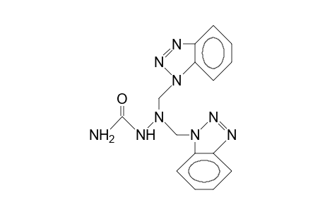 1,1-Bis(benzotriazol-1-yl-methyl)-semicarbazide