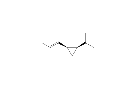 Cyclopropane, 1-(1-methylethyl)-2-(1-propenyl)-, [1.alpha.,2.alpha.(Z)]-(.+-.)-