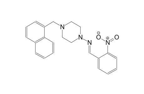 1-piperazinamine, 4-(1-naphthalenylmethyl)-N-[(E)-(2-nitrophenyl)methylidene]-
