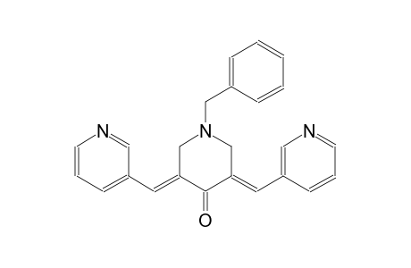 4-piperidinone, 1-(phenylmethyl)-3,5-bis(3-pyridinylmethylene)-, (3E,5E)-
