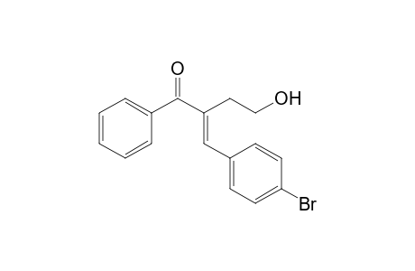 (2E)-2-[(4-bromophenyl)methylene]-4-hydroxy-1-phenyl-butan-1-one