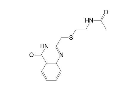 Acetamide, N-[2-(4-oxo-3,4-dihydroquinazolin-2-ylmethylsulfanyl)ethyl]-