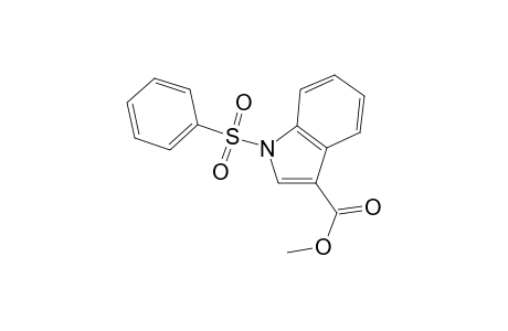 1H-Indole-3-carboxylic acid, 1-(phenylsulfonyl)-, methyl ester