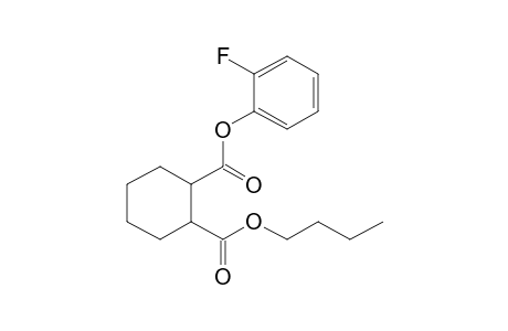 1,2-Cyclohexanedicarboxylic acid, butyl 2-fluorophenyl ester