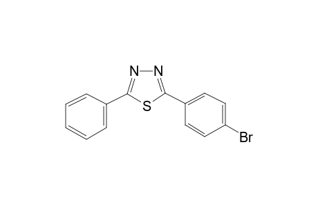 1,3,4-Thiadiazole, 2-(4-bromophenyl)-5-phenyl-