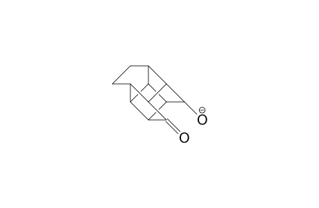 Pentacyclo(6.4.0.0/2,7/.0/3,11/.0/6,10/)dodecan-9-on-3-exo-olate anion