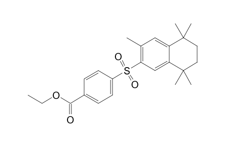 4-(1,1,4,4,7-pentamethyltetralin-6-yl)sulfonylbenzoic acid ethyl ester