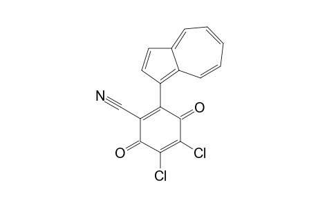 1-Azulen-1-yl-2-cyano-4,5-dichloro-para-quinone