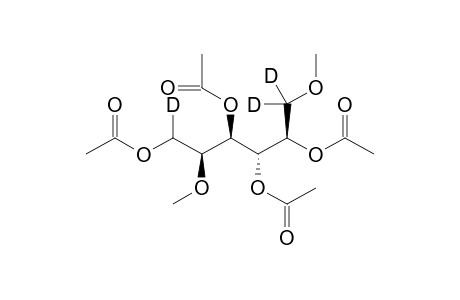 1,3,4,5-tetra-O-acetyl-(1,6,6-trideuterio)-2,6-di-O-methyl-D-galactitol