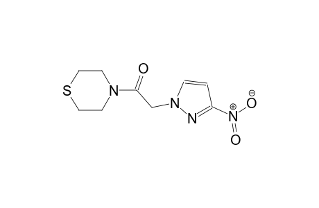 4-[(3-nitro-1H-pyrazol-1-yl)acetyl]thiomorpholine