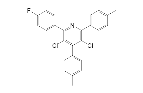 3,5-Dichloro-2-(4-fluorophenyl)-4,6-di-p-tolylpyridine