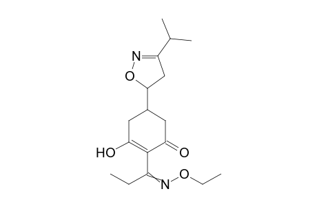 2-Cyclohexen-1-one, 5-[4,5-dihydro-3-(1-methylethyl)-5-isoxazolyl]-2-[1-(ethoxyimino)propyl]-3-hydroxy-