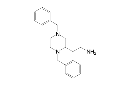2-(1',4'-Dibenzyl-2'-piperazinyl)ethanamine