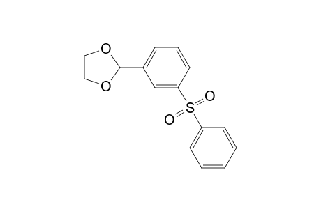 2-(3-besylphenyl)-1,3-dioxolane