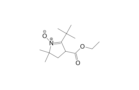 2-tert-Butyl-3-ethoxycarbonyl-5,5-dimethyl-1-pyrroline, 1-oxide