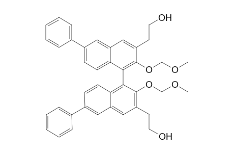 (S)-6,6'-Diphenyl-3,3'-bis(2-hydroxyethyl)-2,2'-bis(methoxymethoxy)-1,1-binaphthylene