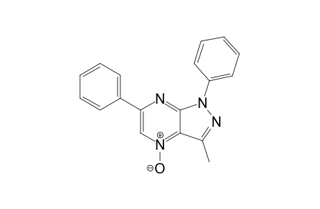 3-Methyl-1,6-diphenylpyrazolo[3,4-b]pyrazine 4-oxide