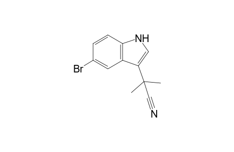 2-(5-Bromo-1H-indol-3-yl)-2-methylpropanenitrile