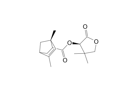O-((1R)-1,5-Dimethylbicyclo[2.2.1]hept-5-en-2-endo-carbonyl)-D-pantolactone