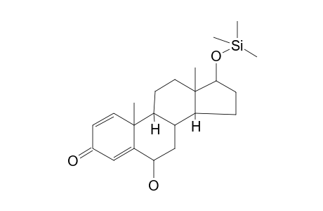 Androsta-1,4-dien-3-one, 6-hydroxy,17-trimethylsilyloxy-, (6.beta.,17.beta.)-