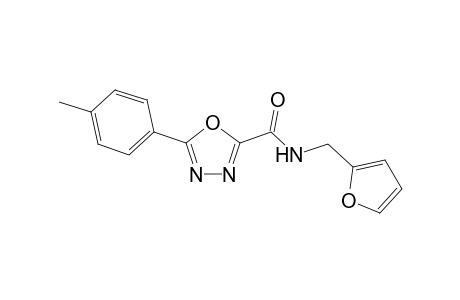 N-[(Furan-2-yl)-methyl]-5-p-tolyl-1,3,4-oxadiazole-2-carboxamide