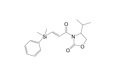 (3-trans)-2-[Dimethyl(phenyl)silyl]acryloyl-4-isopropyl-2-oxazolidinone