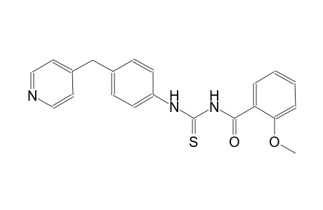 thiourea, N-(2-methoxybenzoyl)-N'-[4-(4-pyridinylmethyl)phenyl]-