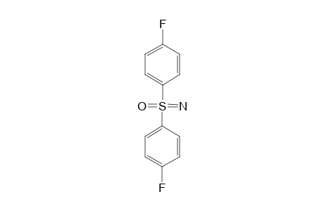 1-fluoro-4-[(4-fluorophenyl)sulfonimidoyl]benzene