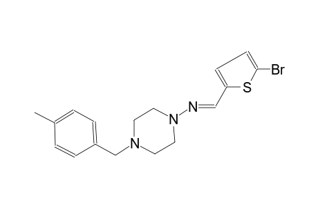 1-piperazinamine, N-[(E)-(5-bromo-2-thienyl)methylidene]-4-[(4-methylphenyl)methyl]-