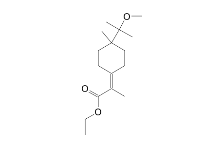 ETHYL-2-[4-(1-METHOXY-1-METHYLETHYL)-4-METHYL-CYCLOHEXYLIDENE]-PROPANOATE