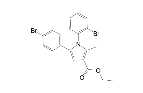 Ethyl 1-(2-bromophenyl)-5-(4-bromophenyl)-2-methyl-1H-pyrrole-3-carboxylate