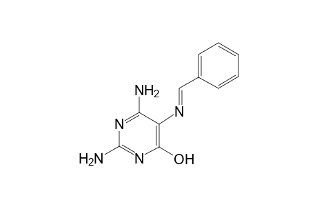 2,6-Diamino-5-([(E)-phenylmethylidene]amino)-4-pyrimidinol