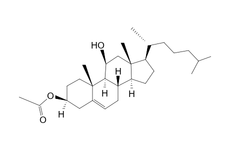 Cholest-5-ene-3β,11β-diol, 3-acetate