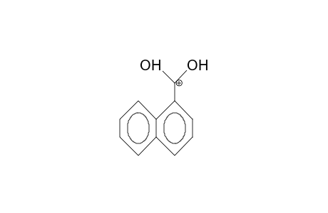 Dihydroxy-(1-naphthyl)-carbenium cation