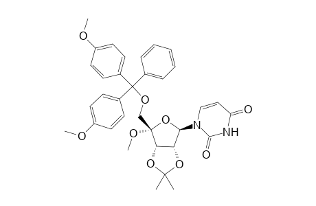 5'-O-(4,4-Dimethoxytrityl)-2',3'-O-isopropylidene-4'-methoxyuridine