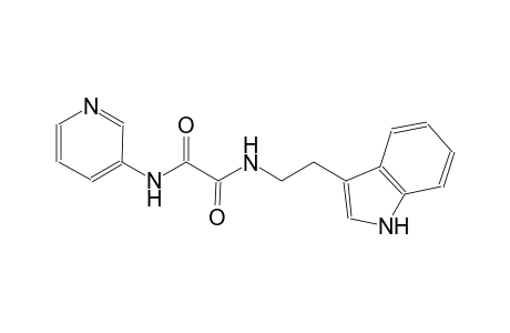 ethanediamide, N~1~-[2-(1H-indol-3-yl)ethyl]-N~2~-(3-pyridinyl)-