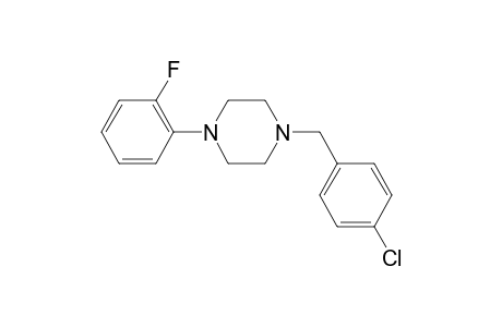 1-(4-Chlorobenzyl)-4-(2-fluorophenyl)piperazine