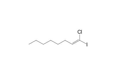 (E)-1-iodo-1-chloro-1-octene
