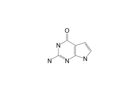 2-AMINO-7H-PYRROLO-[2,3-D]-PYRIMIDIN-4(3H)-ONE