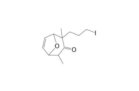 2-(3-Iodopropyl)-2,4-dimethyl-8-oxabicyclo[3.2.1]oct-6-en-3-one
