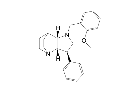 (3R*,3aS*,7aS*)-1-(2-Methoxybenzyl)-3-phenylperhydro-4,7-ethanopyrrolo[3,2-b]pyridine
