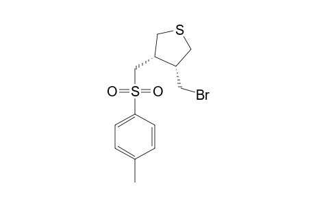 (3R,4S)-3-(bromomethyl)-4-(p-tolylsulfonylmethyl)tetrahydrothiophene