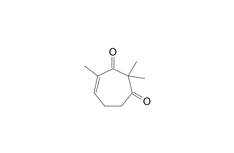 2,2,4-trimethylcyclohept-4-ene-1,3-quinone