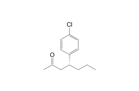 4-(4-Chlorophenyl)heptan-2-one