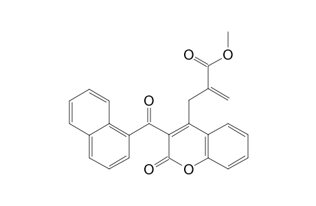 Methyl 2-{[3-(1-Naphthoyl)-2-oxo-2H-chromen-4-yl]methyl}acrylate