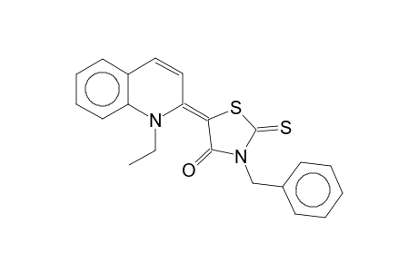 (5E)-3-Benzyl-5-(1-ethyl-2(1H)-quinolinylidene)-2-thioxo-1,3-thiazolidin-4-one