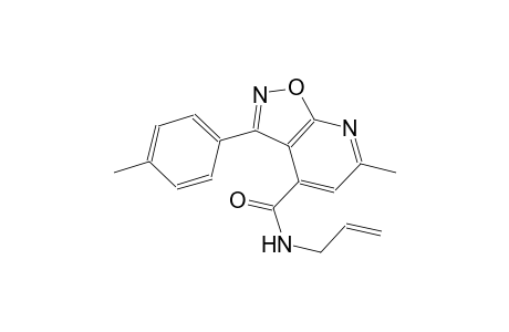 isoxazolo[5,4-b]pyridine-4-carboxamide, 6-methyl-3-(4-methylphenyl)-N-(2-propenyl)-